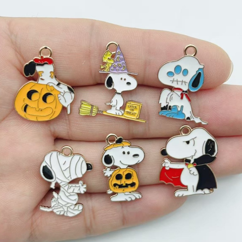 Jewelry Making Diy - 10 Stück Niedliche Halloween Cartoon Welpen