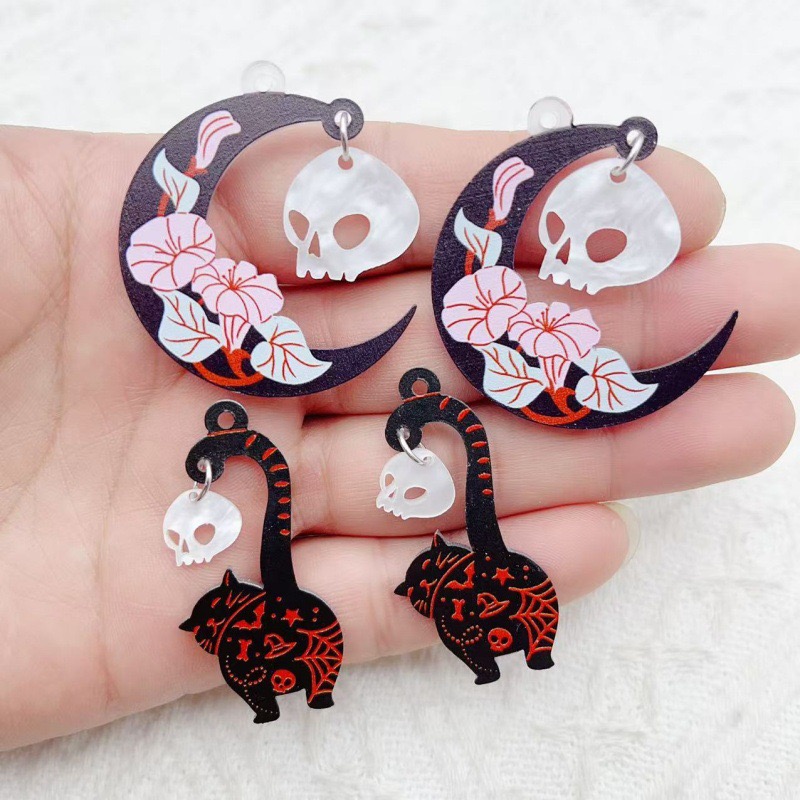 Jewelry Making Diy - 10 Stück Halloween-Schmuck aus Acryl mit