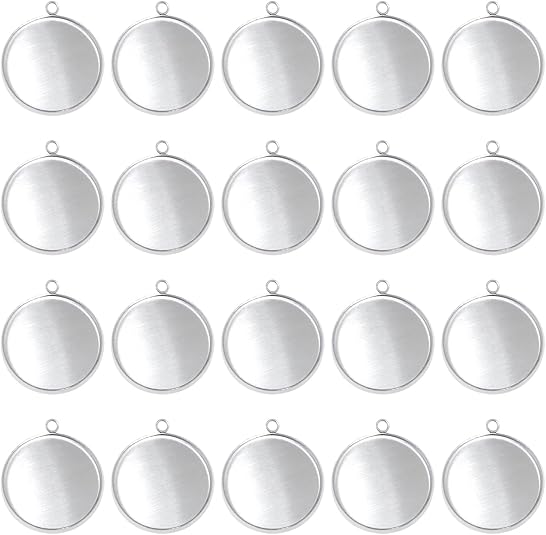 20 Stück Edelstahl-Rohlinge mi – Pendant Blank Bezel Bewertung und Preis