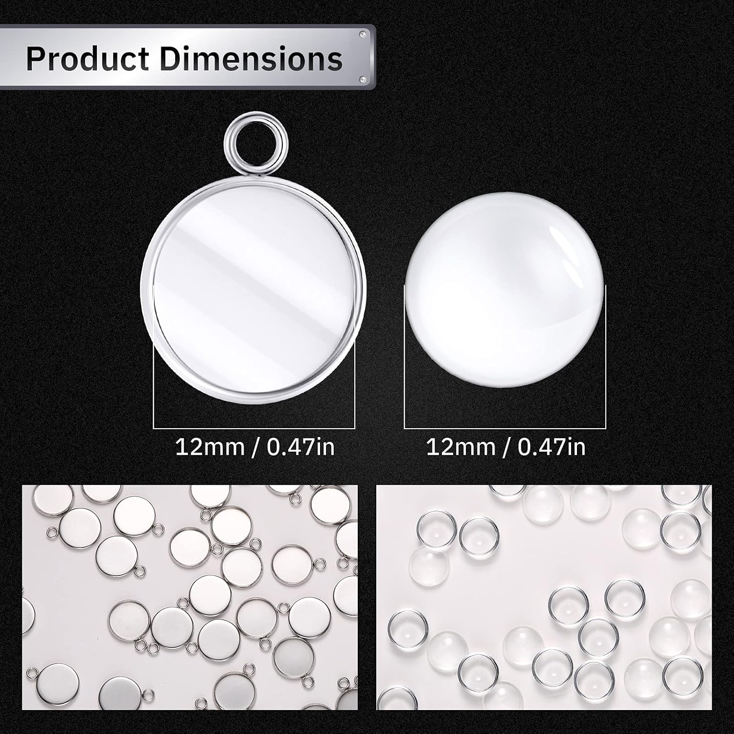 20 Stück Edelstahl-Rohlinge mi – Pendant Blank Bezel Bewertung und Preis