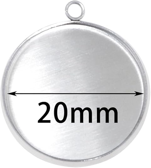 20 Stück Edelstahl-Rohlinge mi – Pendant Blank Bezel Bewertung und Preis