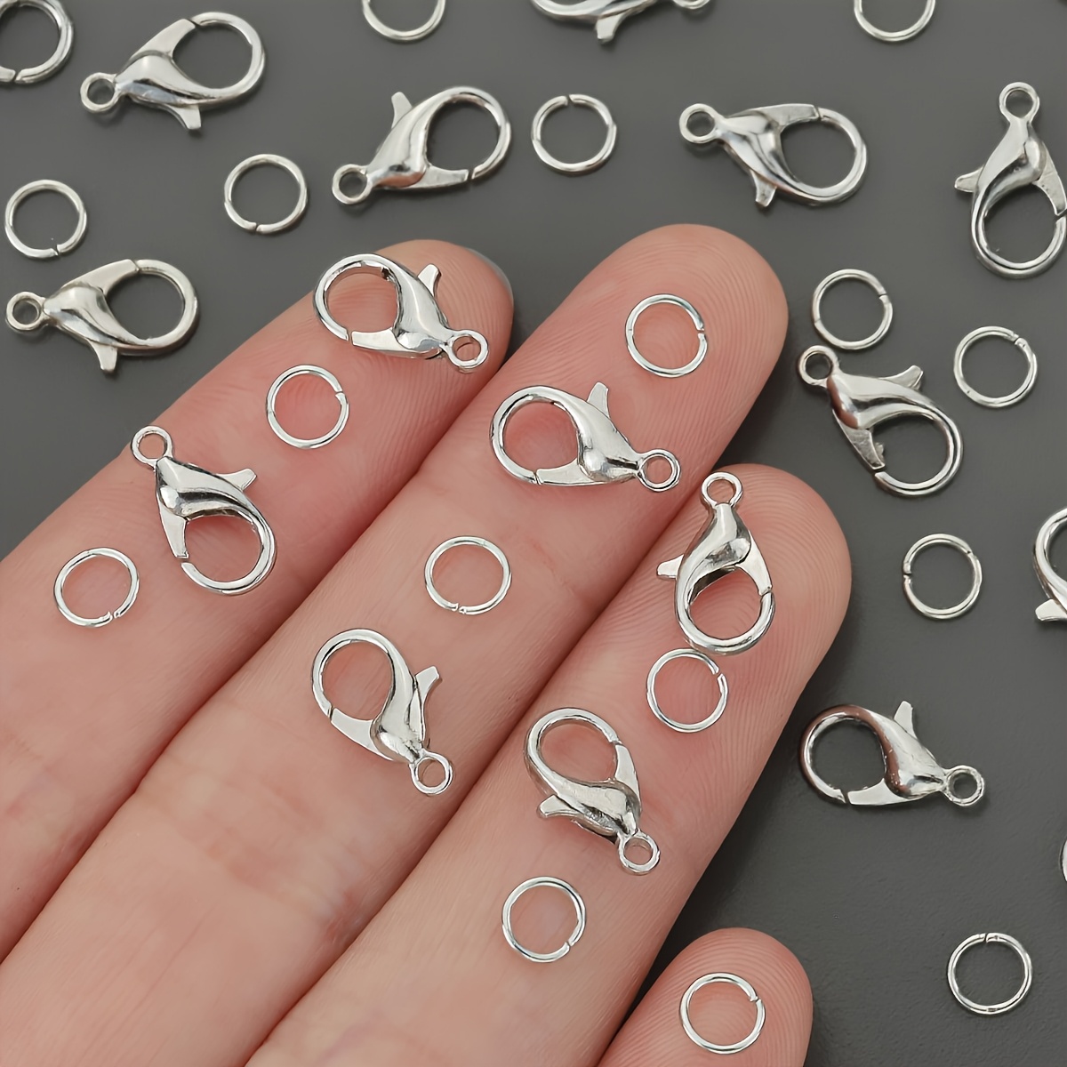 1/2/300 Stück Karabinerverschl – Jewelry Making Ring Tool Bewertung und Preis
