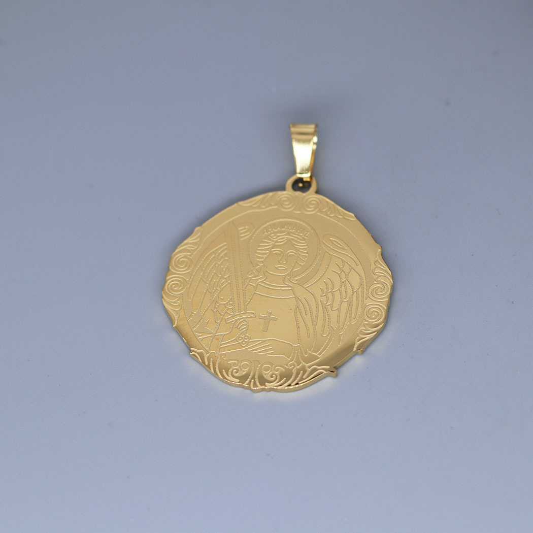 2PCS Edelstahl Saint Michael M – Jewelry Making Michaels Bewertung und Preis
