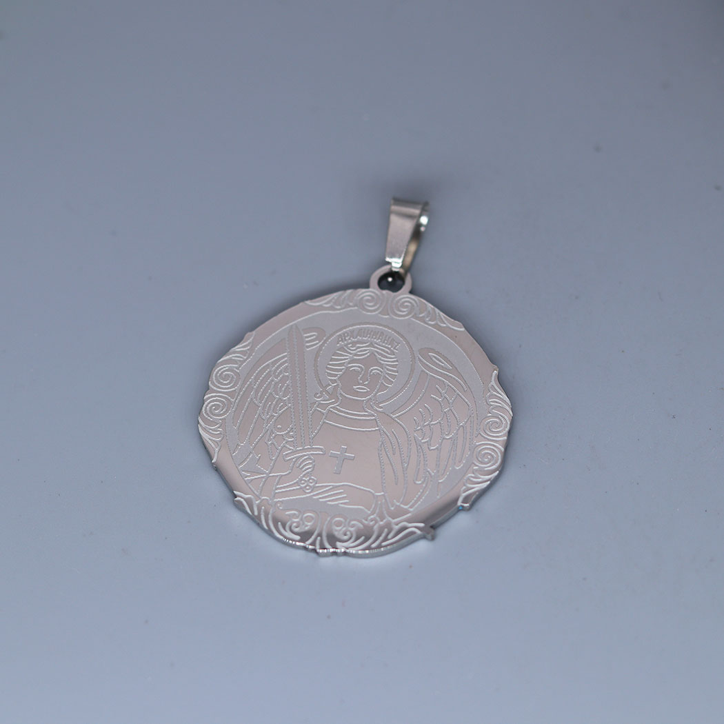 2PCS Edelstahl Saint Michael M – Jewelry Making Michaels Bewertung und Preis