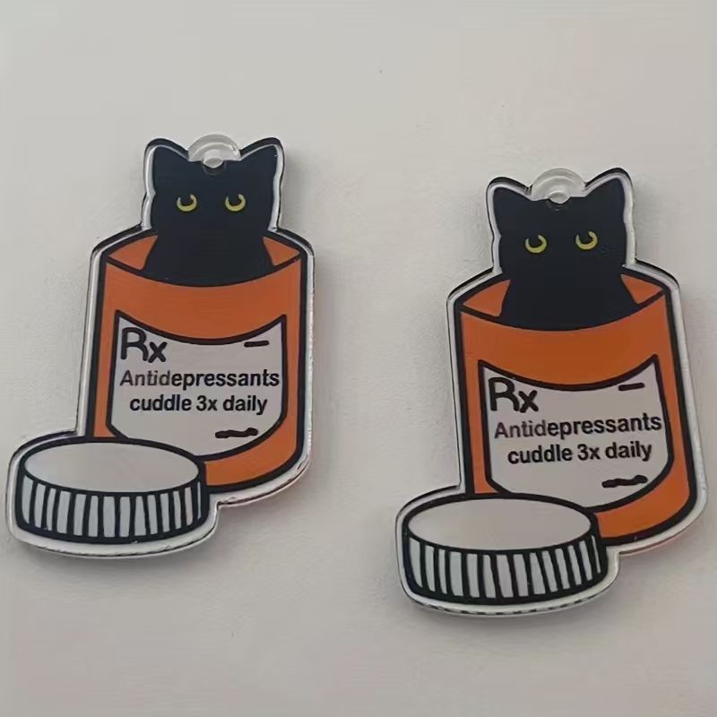 10 Stück Acryl-Medizin-Katzen- – Jewelry Making Diy Bewertung und Preis