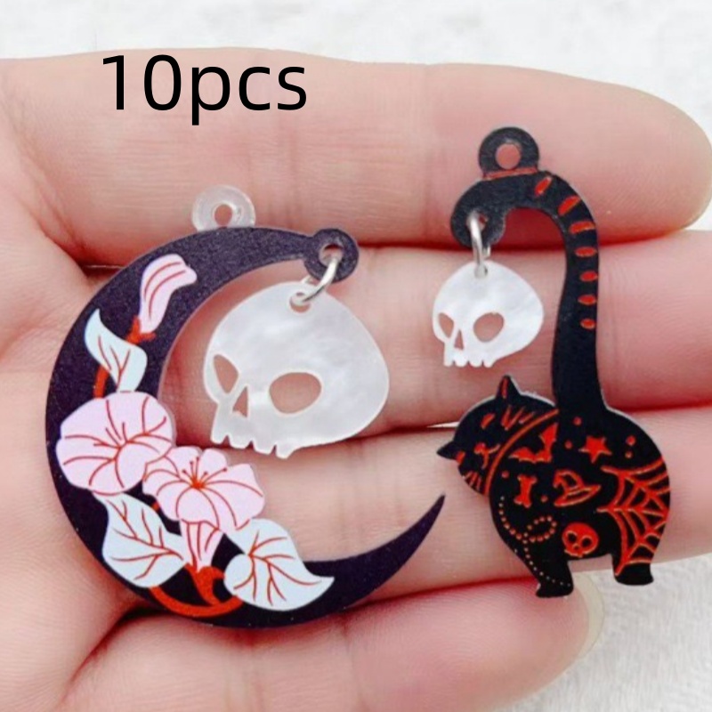 10 Stück Halloween-Schmuck aus – Jewelry Making Diy Bewertung und Preis