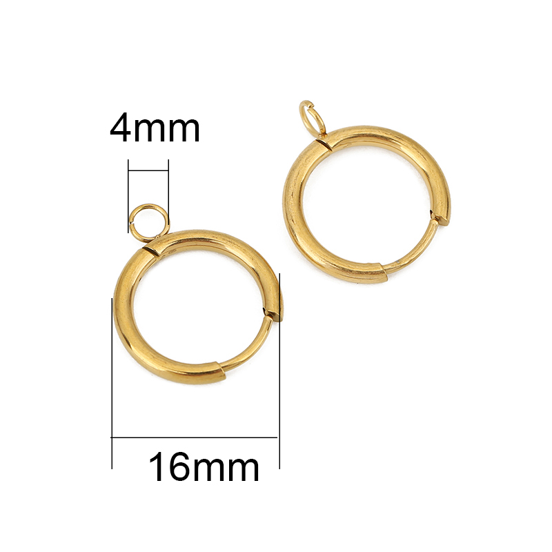 10 Stück PVD verblasst nie Ohr – Jewelry Making Designs Bewertung und Preis