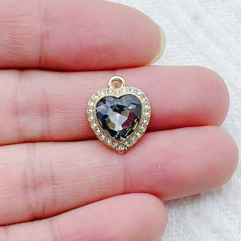 10 Stück herzförmige, mit bunt – Jewelry Making Diy Bewertung und Preis