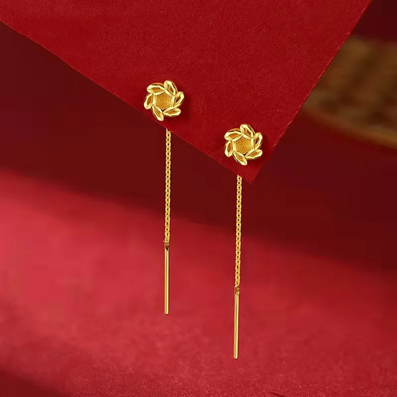 Goldfarbener, vergoldeter Klee – Jewelry Making Gold Wire Bewertung und Preis