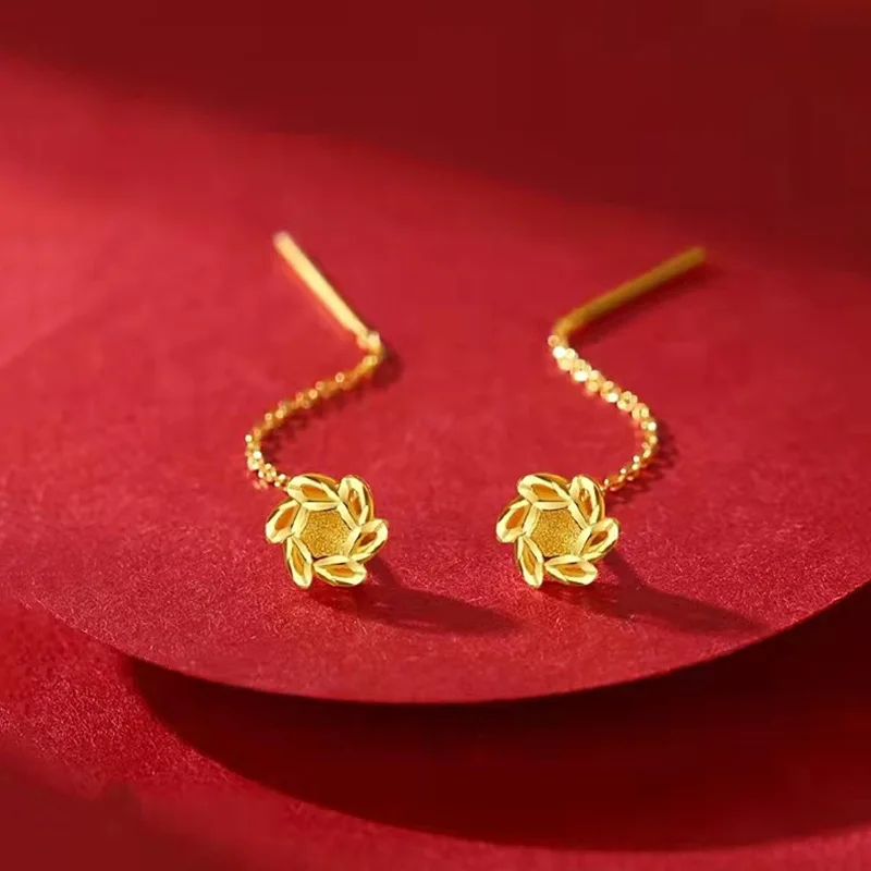 Goldfarbener, vergoldeter Klee – Jewelry Making Gold Wire Bewertung und Preis