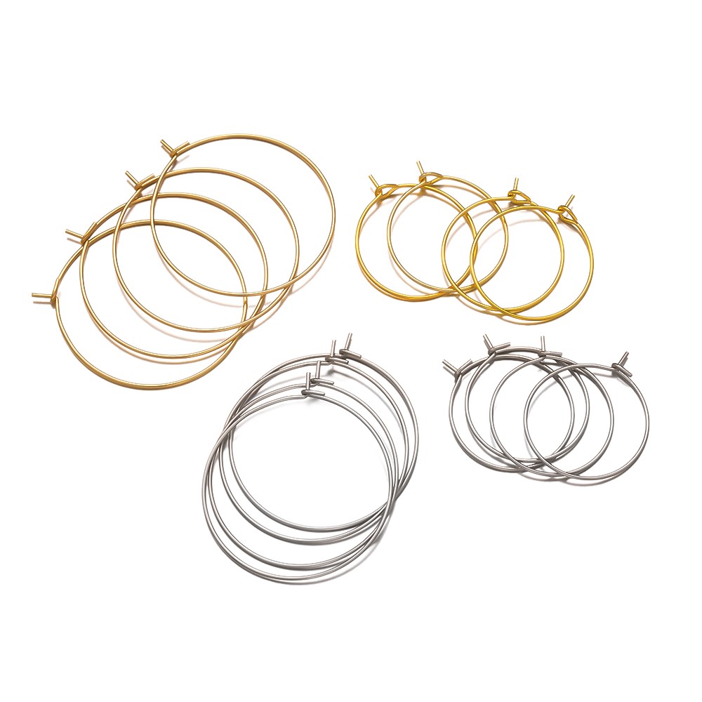 50 Stück 316 Edelstahl 15 20 3 – Jewelry Making Gold Wire Bewertung und Preis