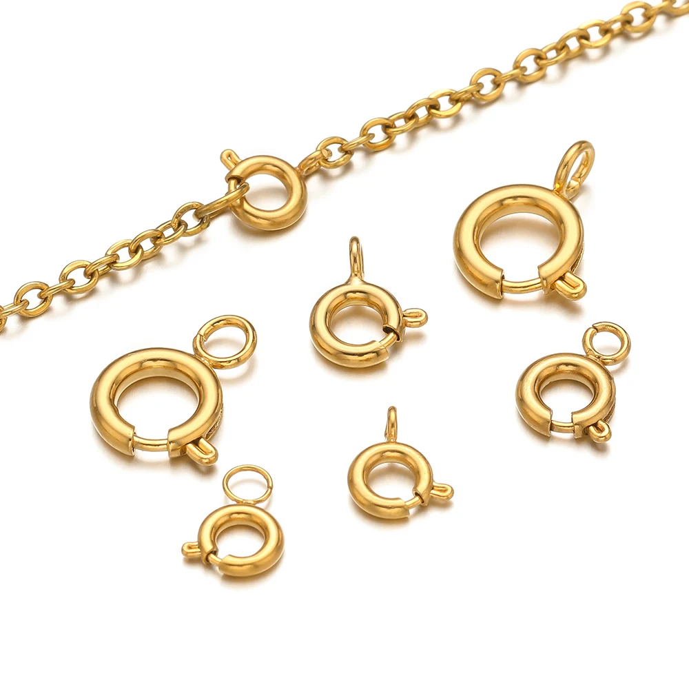 10 Stück Edelstahl Federringve – Jewelry Making Metal Bewertung und Preis