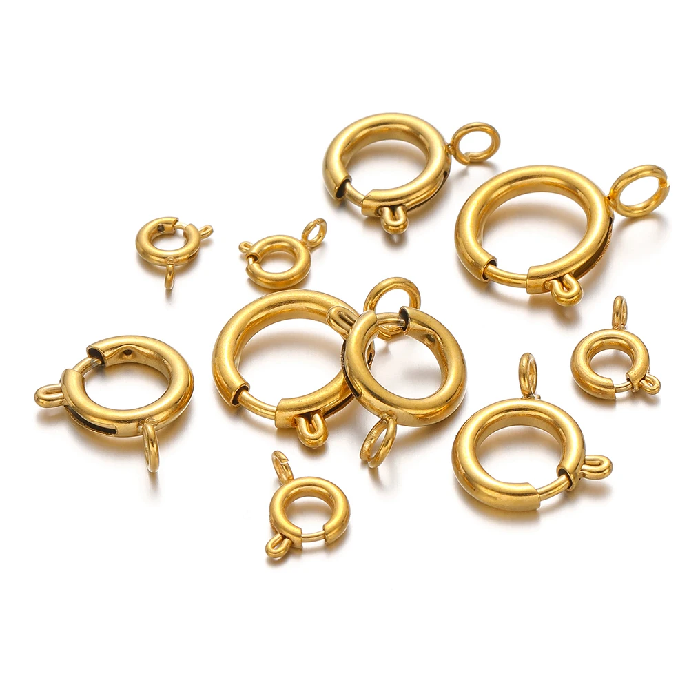 10 Stück Edelstahl Federringve – Jewelry Making Metal Bewertung und Preis