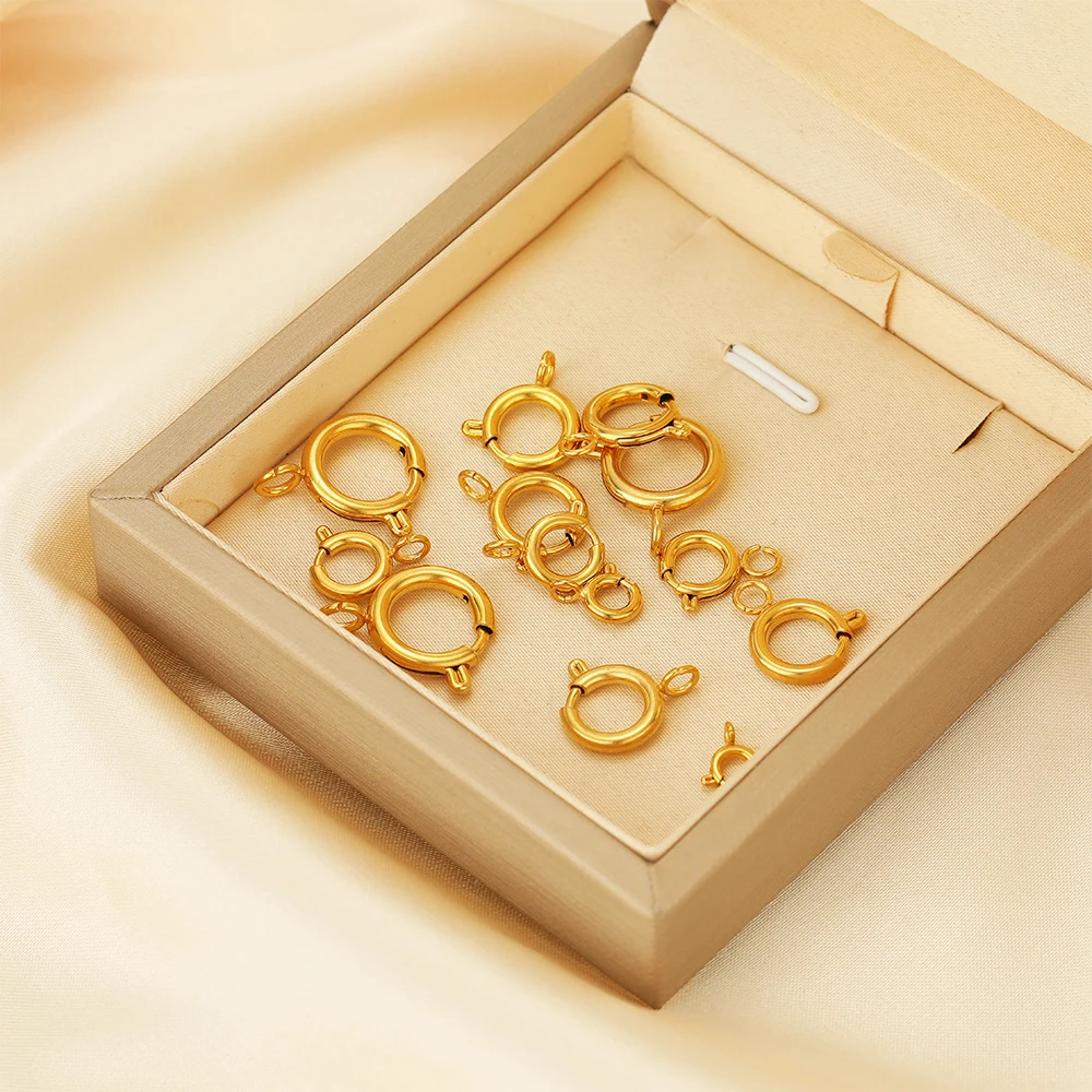 10 Stück Edelstahl Federringve – Jewelry Making Metal Bewertung und Preis