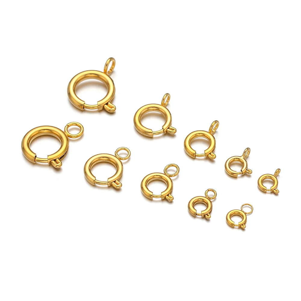 10 Stück Edelstahl Federringve – Jewelry Making Metal Bewertung und Preis