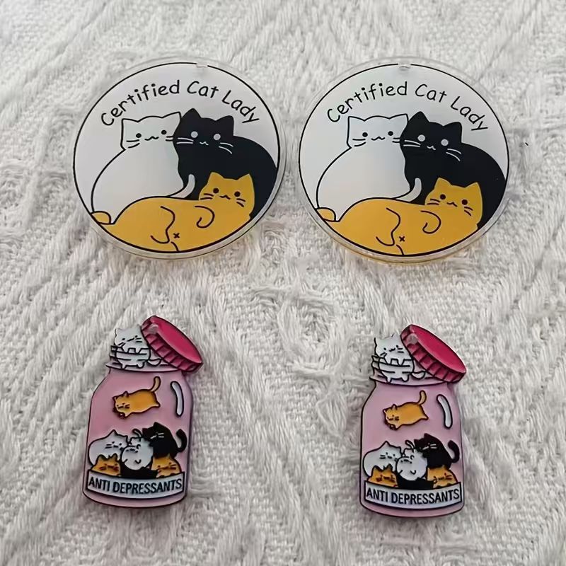10 Stück niedliche Katzenanhän – Jewelry Making Diy Bewertung und Preis