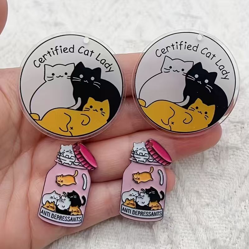 10 Stück niedliche Katzenanhän – Jewelry Making Diy Bewertung und Preis
