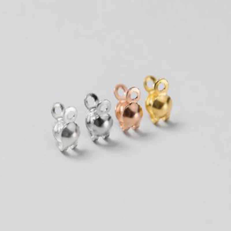 4 Stück Echte Reine 925 Sterli – Jewelry Making Metal Bewertung und Preis