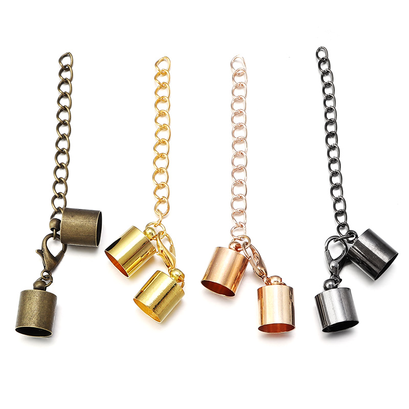 10Sets Lederband Endkappen mit – Jewelry Making Designs Bewertung und Preis