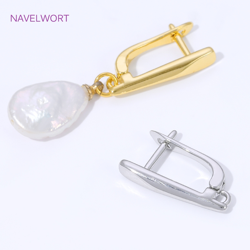 18K vergoldete, glatte Ohrring – Jewelry Making Gold Wire Bewertung und Preis