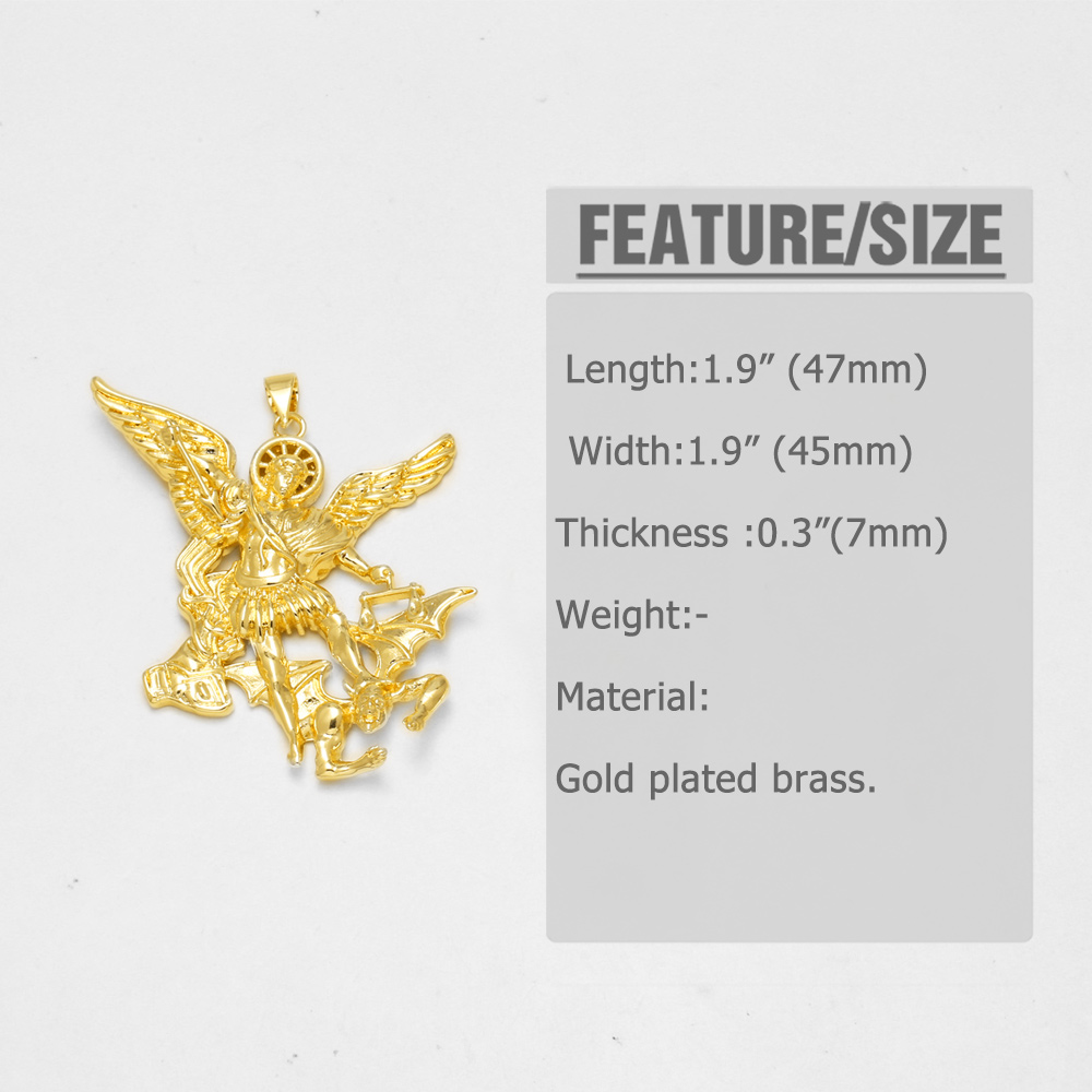 OCESRIO St. Michael Anhänger f – Jewelry Making Michaels Bewertung und Preis