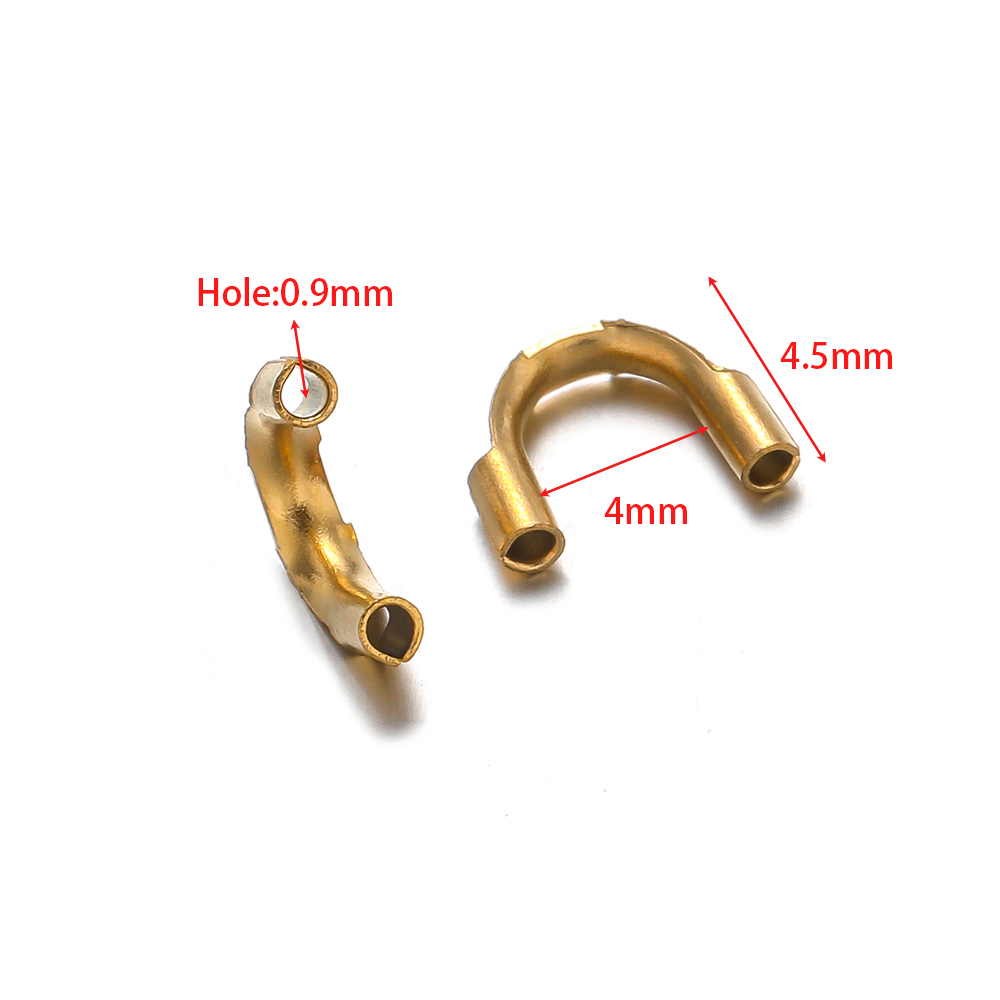 50 Stück vergoldete U-förmige  – Jewelry Making Gold Wire Bewertung und Preis