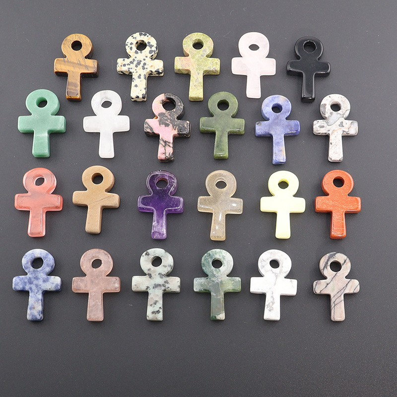 Amethyst-Kristall Ankh-Kreuz-A – Jewelry Making Michaels Bewertung und Preis