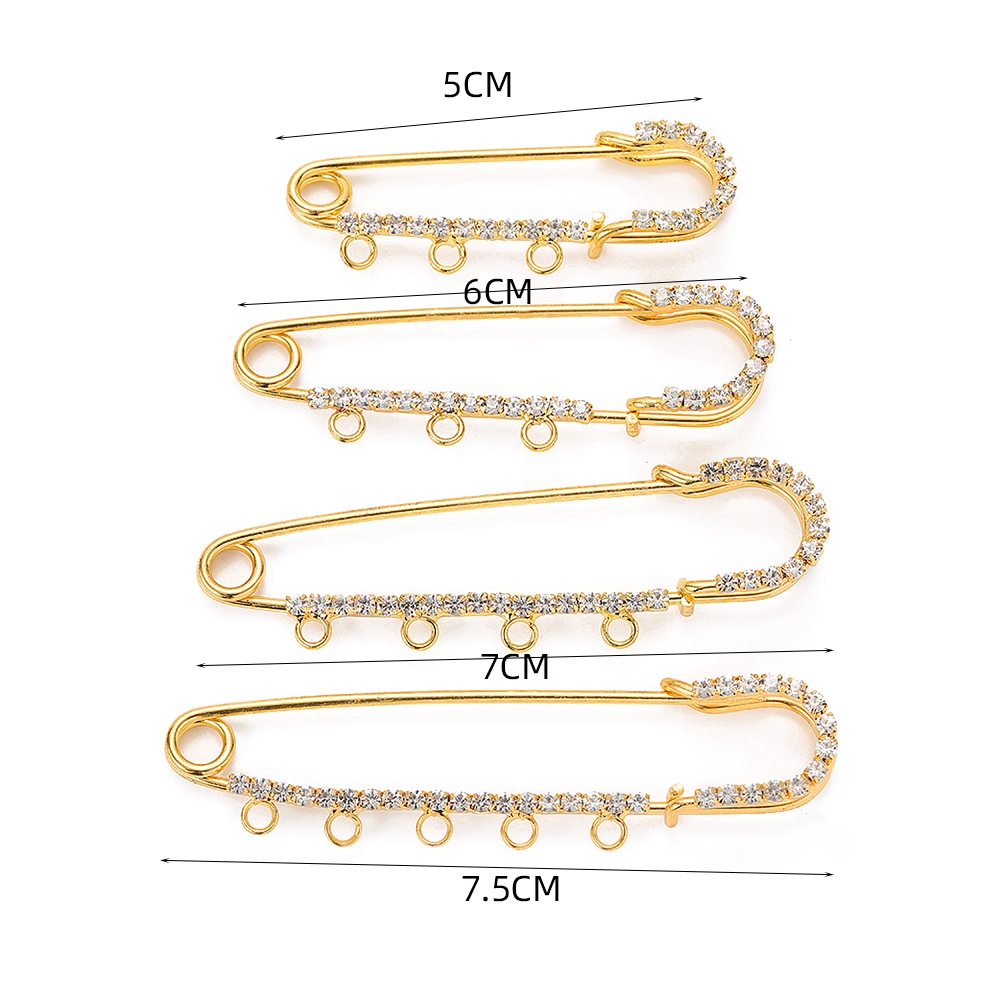5 Stück Strass-Anstecknadeln,  – Jewelry Making Ring Tool Bewertung und Preis