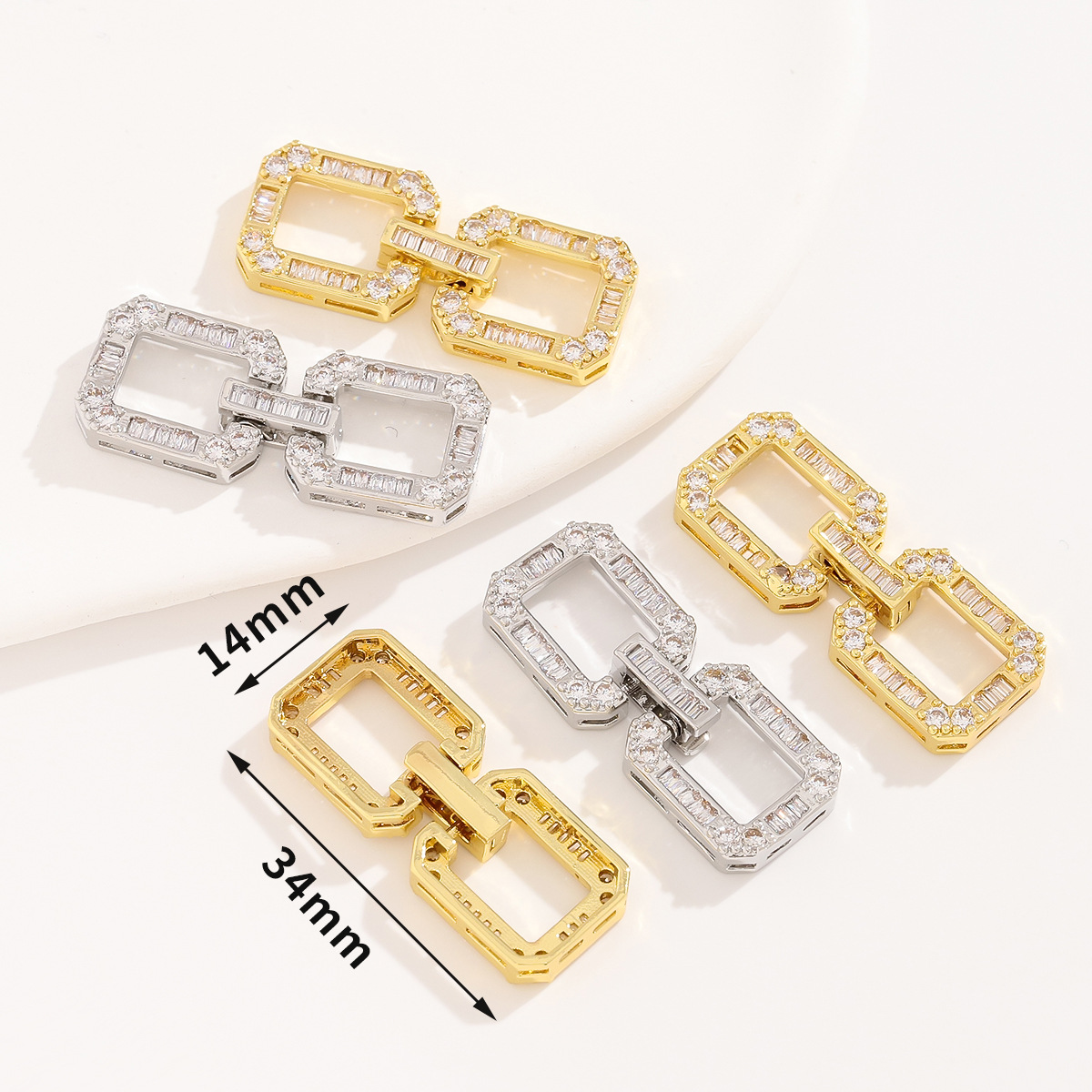 Juya 18K vergoldeter dekorativ – Jewelry Making Beads Bewertung und Preis