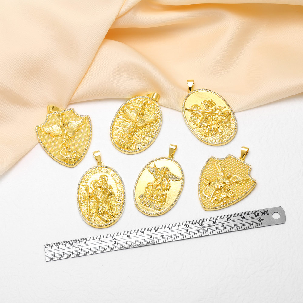 OCESRIO St. Michael Medaillen  – Jewelry Making Michaels Bewertung und Preis