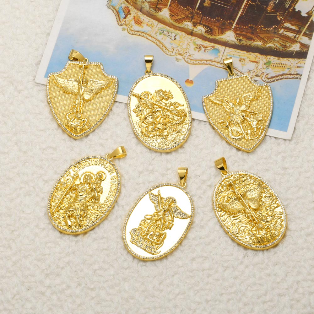 OCESRIO St. Michael Medaillen  – Jewelry Making Michaels Bewertung und Preis