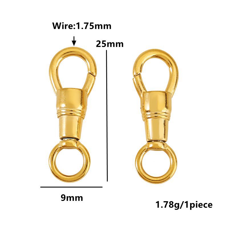 2 Stück Edelstahl-Verschlüsse, – Jewelry Making Class Bewertung und Preis