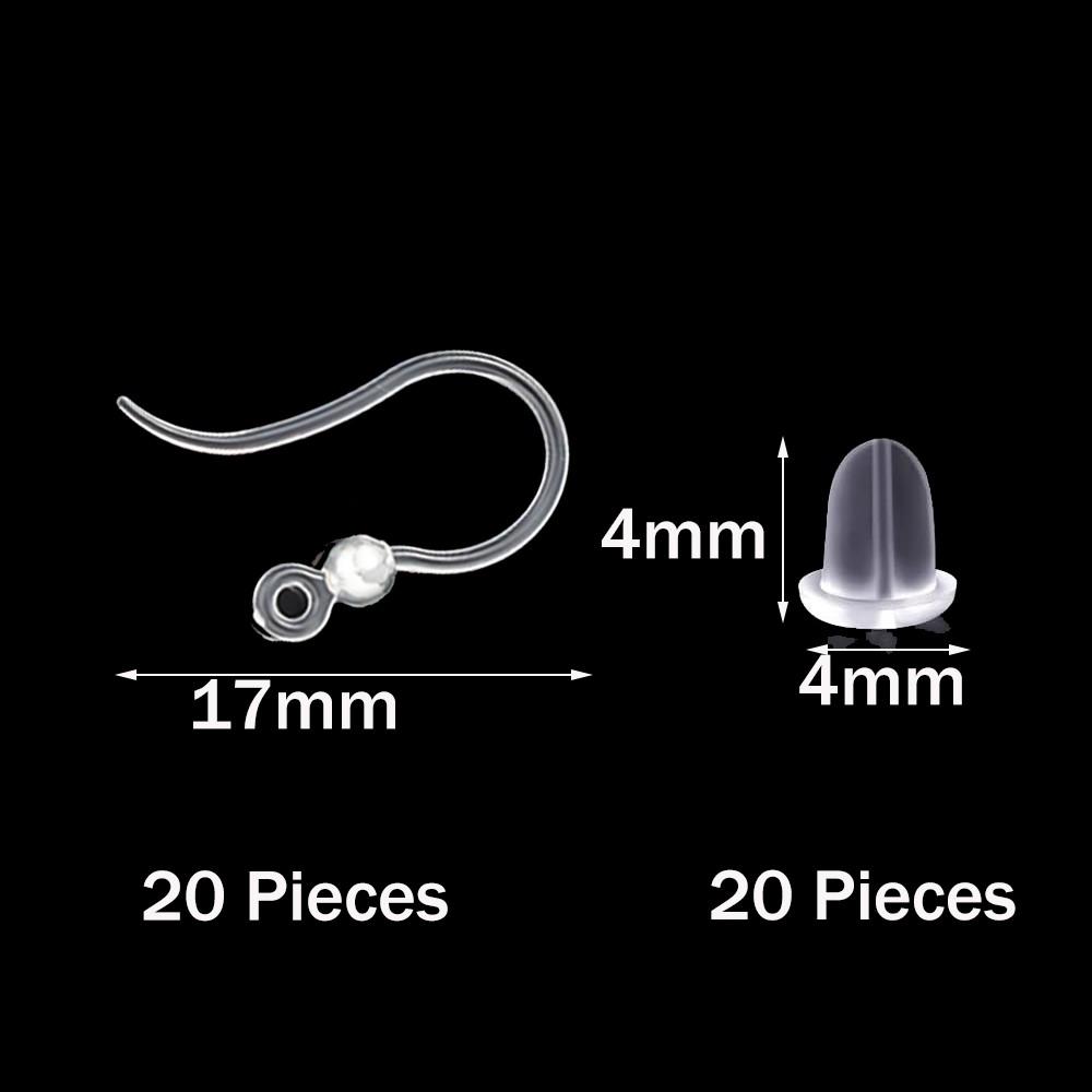 40 Stück durchsichtige Kunstst – Jewelry Making Class Bewertung und Preis