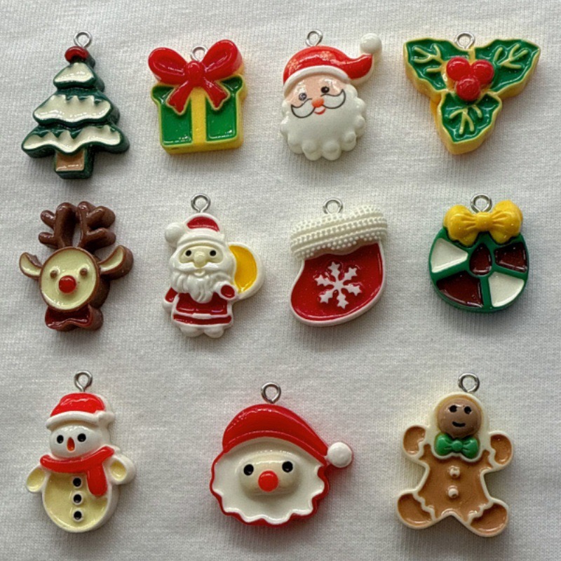 10 Stück Weihnachts-Cartoon-Se – Jewelry Making Diy Bewertung und Preis