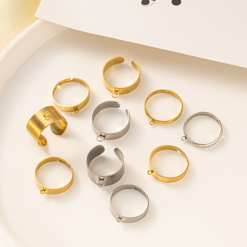 5 teile/los Edelstahl Gold Far – Jewelry Making Ring Tool Bewertung und Preis