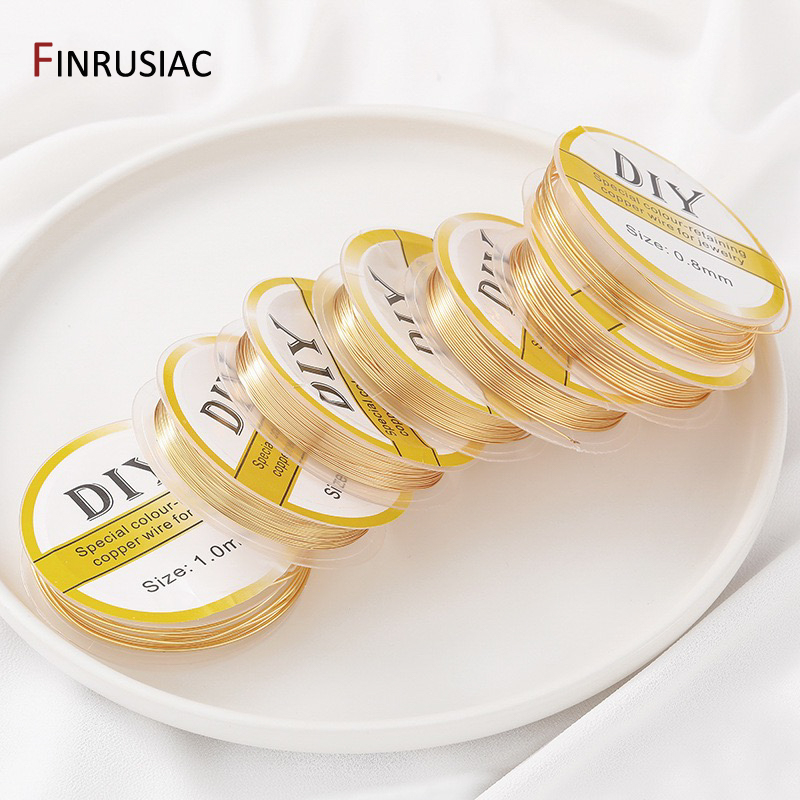 14K vergoldeter Kupferdraht fü – Jewelry Making Gold Wire Bewertung und Preis
