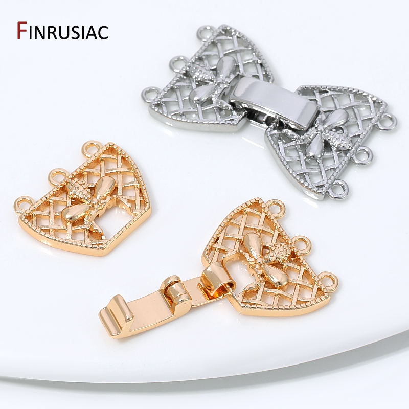 14K Vergoldeter Messing 3-Reih – Jewelry Making Beads Bewertung und Preis