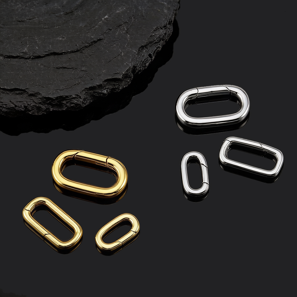 2 Stück 18K vergoldete ovale K – Jewelry Making Beads Bewertung und Preis