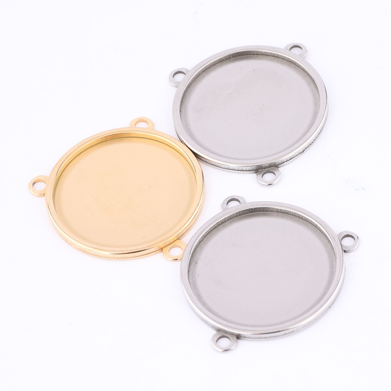 5 Stück Edelstahl vergoldet 16 – Pendant Blank Bezel Bewertung und Preis