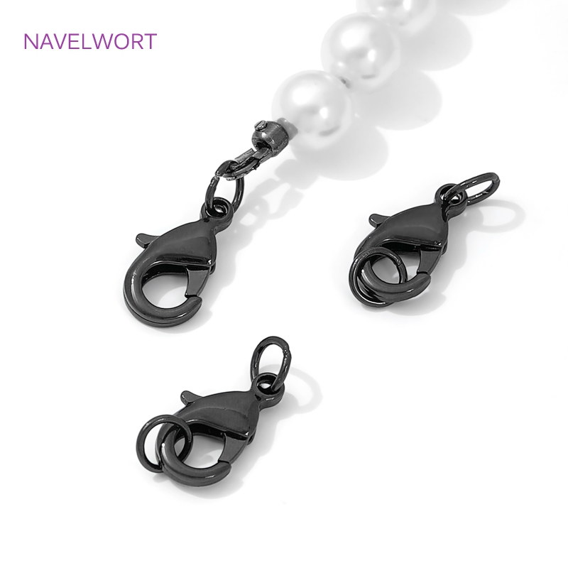 Schwarzer Messing-Karabinerver – Jewelry Making Class Bewertung und Preis